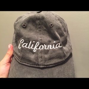 Brandy Melville grey California baseball cap
